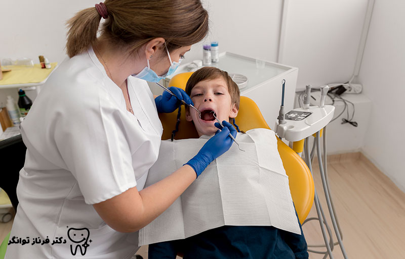 عصب کشی یا پالپوتومی دندان شیری چیست؟